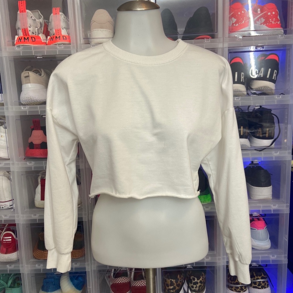 Classic Long Sleeve white tee